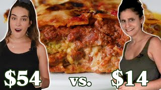 $14 Vs. $54 Vegan Lasagna