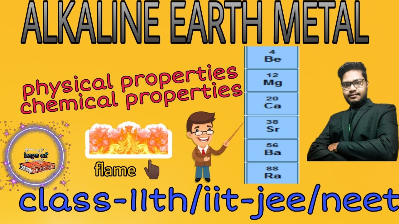 ALKALINE EARTH METAL 1 physical and chemical properties 