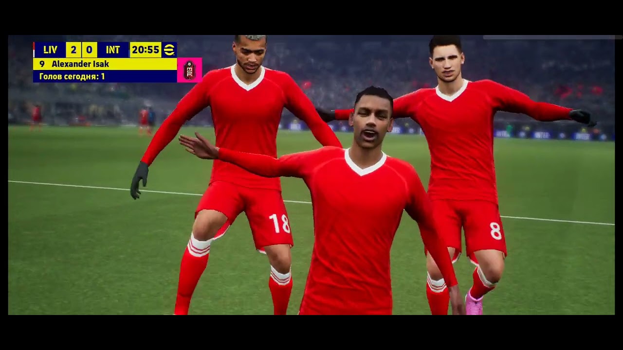 Internationale - Liverpool  Champions League ⚽ Efootball mobile. 