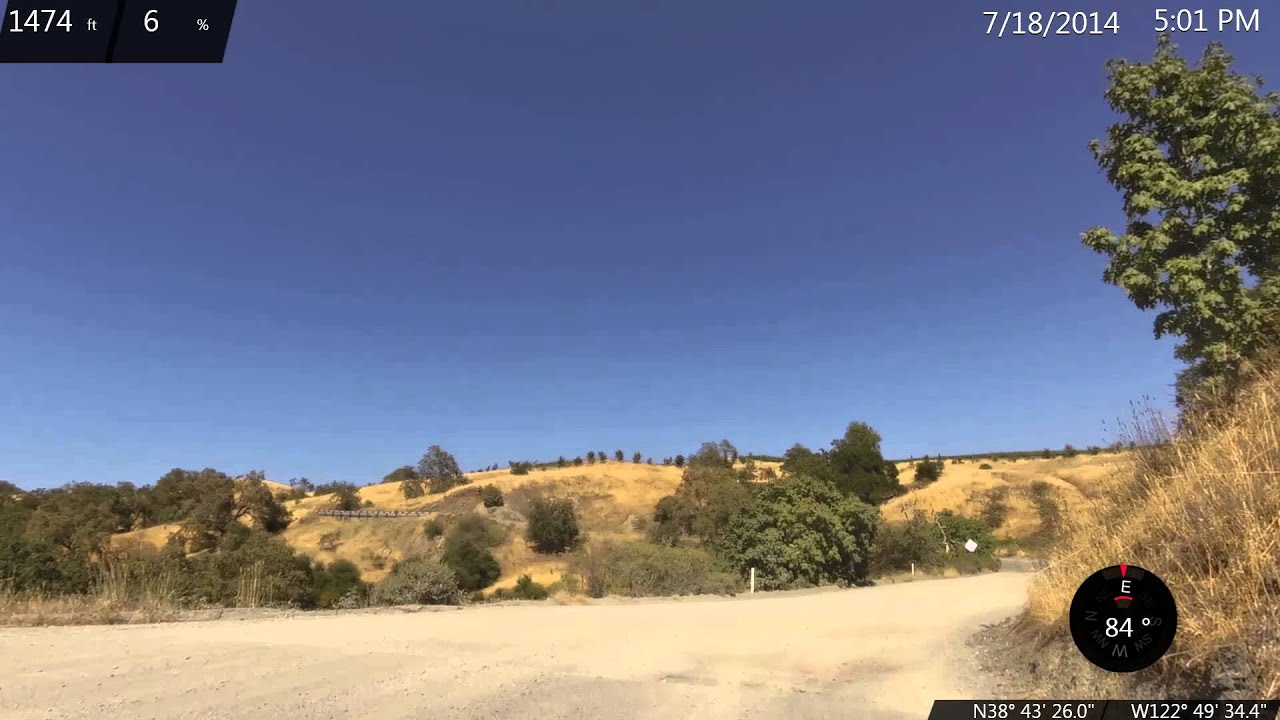 Geysers Road, Sonoma Co. CA from Red Winery Rd miles 24 (top) YouTube