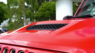 Color matched Red Wrangler