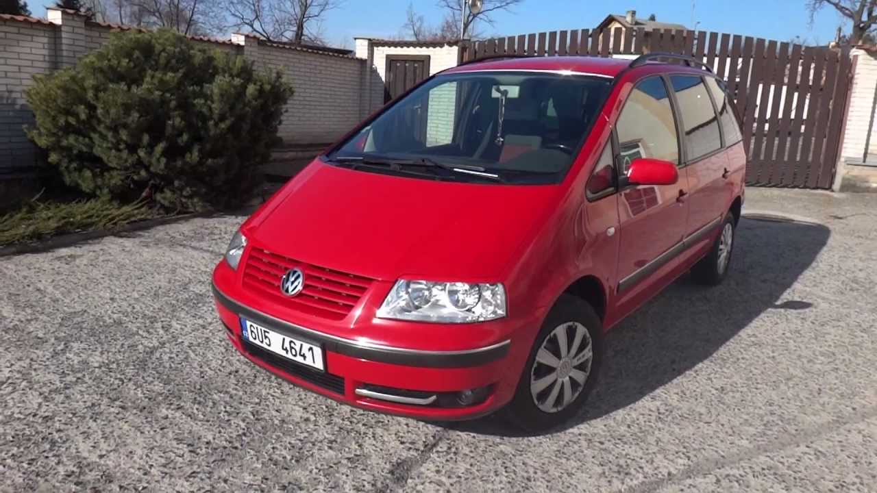 VW SHARAN 1,9 TDI,rok 2001 YouTube