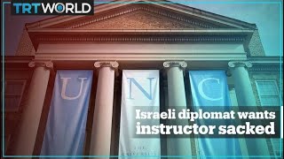 Israeli diplomat tries to coerce US university to remove Israel critic Iu Sanctions Professor Who Told Students He Tried To Shut Down Israeli Consulate
