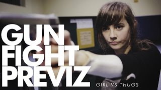 Reupload: Gun Fight Girl Vs Thugs