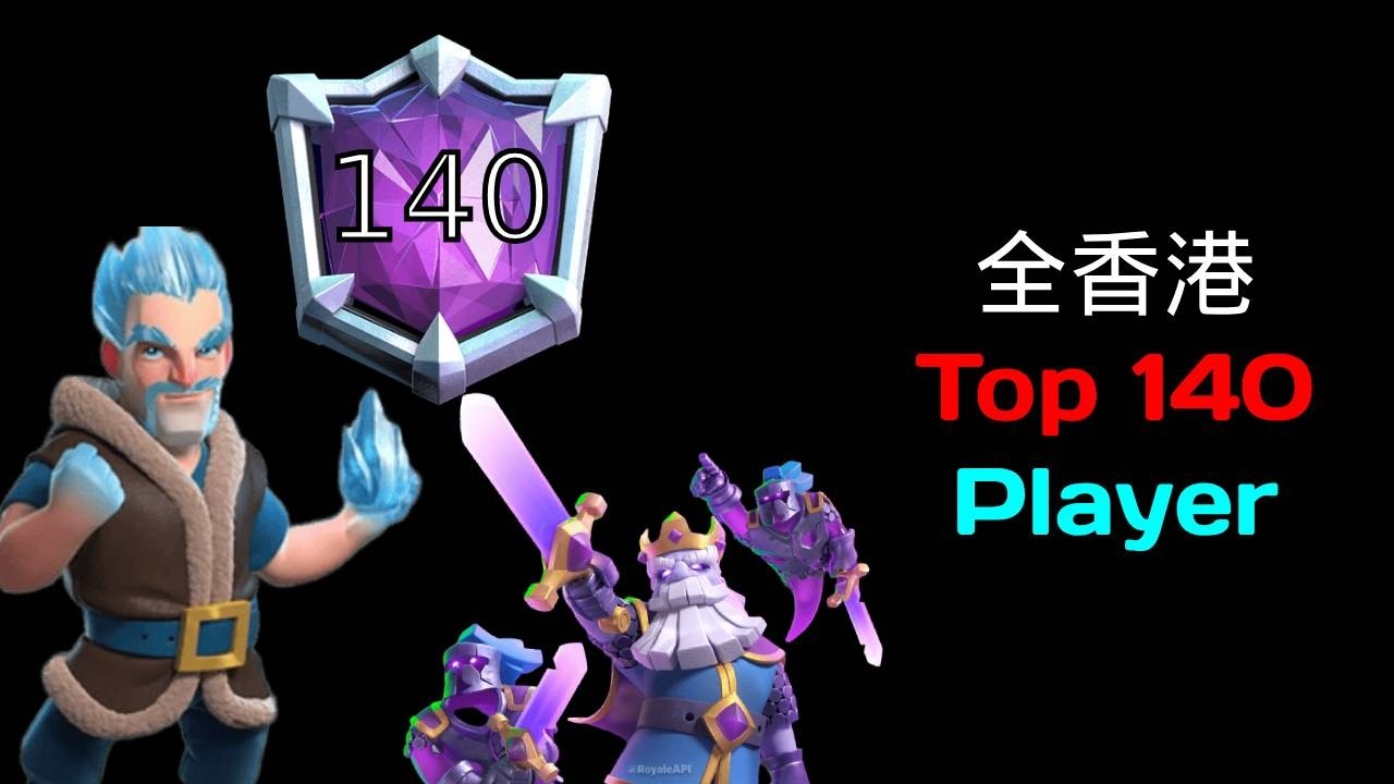 全港頭140✅ | Clash Royale 香港人解說
