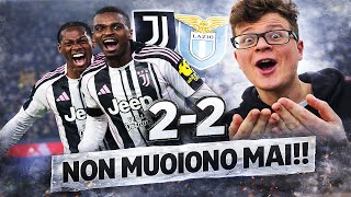 [GOL AL 96ESIMO!!] JUVENTUS-LAZIO 2-2!! NON MUOIONO MAI!!!