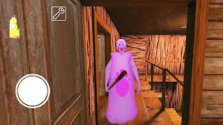 Granny Game Horror Escape Gameplay | Luntic Pink Barbie Granny Ep01 #granny #gaming  screenshot 5