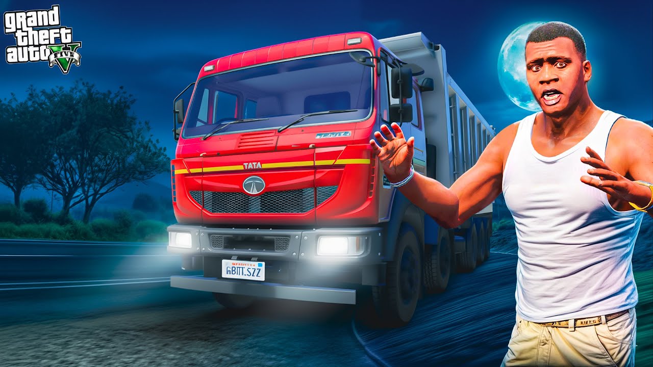 Franklin Going to Trip Sumathi Valve With Tata Truck In Gta 5