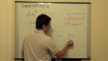 [HD] Dimensional Analysis - Part 4 Conversion with a Power (New!)