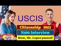 USCIS Citizenship Interview Simulation | U.S N-400 Realistic Q&amp;A | Prepare Naturalization Interview