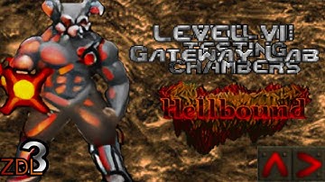 Gates to HELL🔥#DOOM HELLBOUND MegaWad Map: 6 - Gateway Lab #fps #shootergames #games #gaming