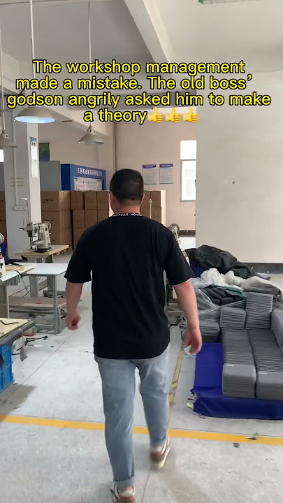 Dominant entry into the factory. #bag #china #work #factory