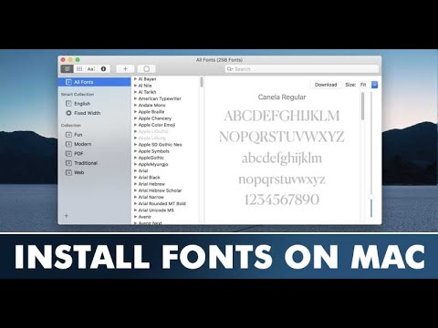 add fonts to mac