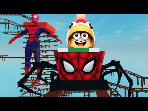 Cart Ride Into Spider-Man Spiderman SHOWCASE | ROBLOX (2025)
