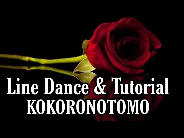 KOKORONOTOMO - Line Dance (Dance u0026 Tutorial) class=