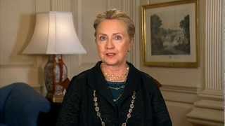 Secretary Clinton Delivers a Video Message to \\