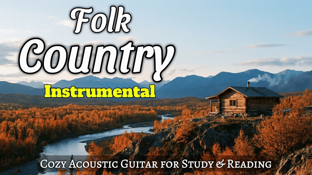 Country Folk Instrumental Vol.01 – Cozy Acoustic Guitar for Study & Reading (1 Hour)