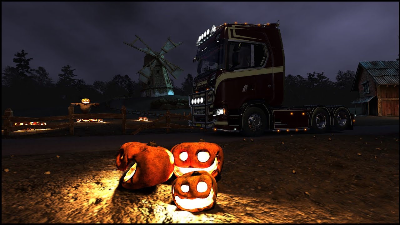 halloween trailer ets2 halloween trailer ets2
