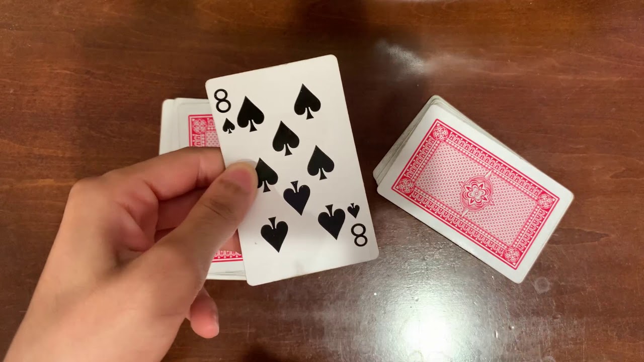 HOW TO DO THE EASIEST CARD TRICK EVER YouTube