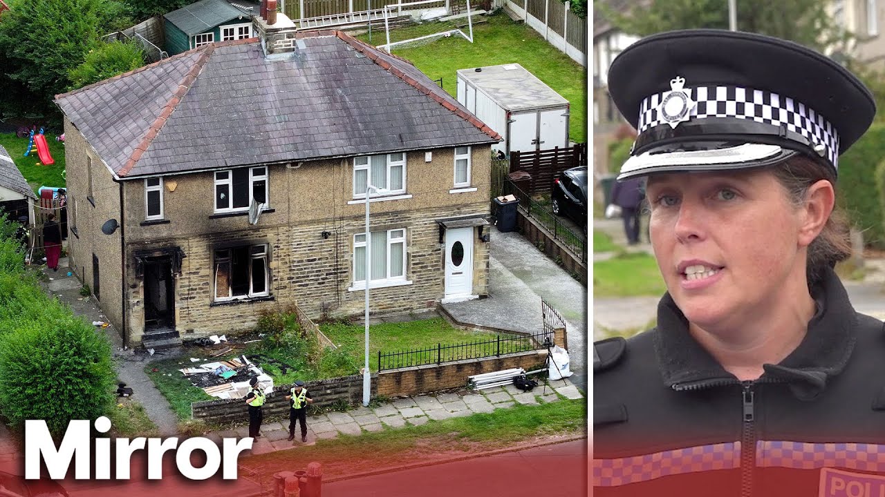 Four people who died in Bradford house fire named by police - YouTube