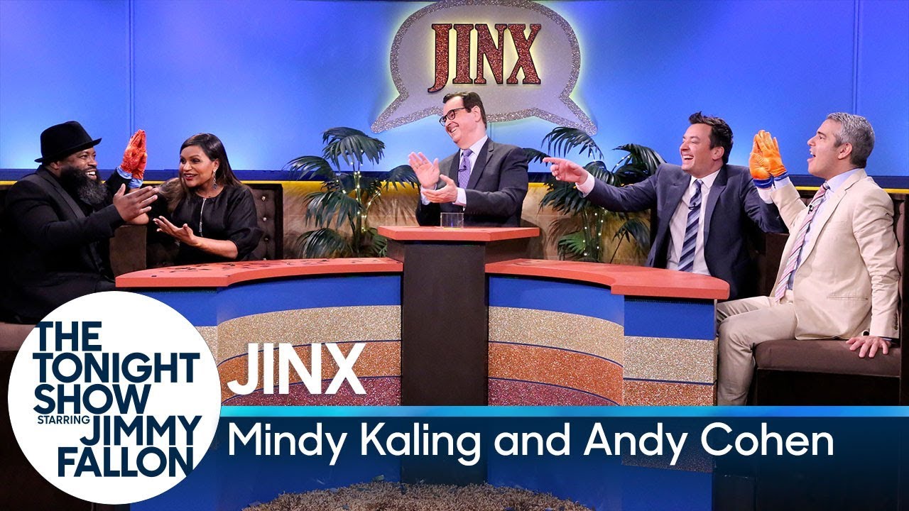 Jinx with Mindy Kaling and Andy Cohen