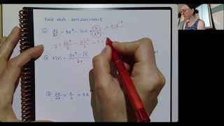 Using antiderivatives to solve pure time differential equations