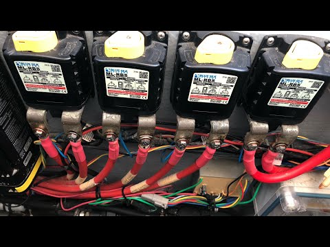 Blue sea automatic magnetic switch #video #boat #electric #automatic