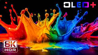 BEST OLED DEMO - Luminous Paint Liquid in 8K HDR | Dolby Vision™