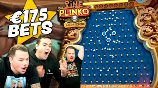 Our BIGGEST WIN ever on Plinko  😲€175 BET😲