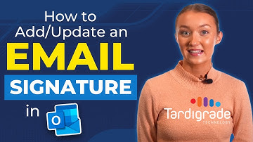 How to Add or Update an Email Signature in Outlook