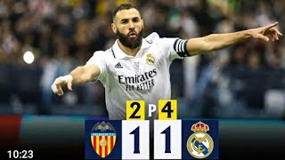 ملخص ريال مدريد و فالنسيا/نصف نهائي كأس السوبر/ملخص مباراة ريال مدريد ضد فالنسيا 4/3 HD