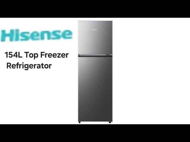 Hisense 154L Top Freezer Refrigerator HISREF200DR - YouTube