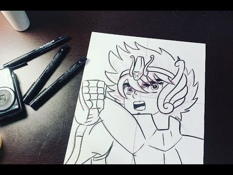 Comment Dessiner Seiya De Pegasus Saint Seiya Les Chevaliers Du Zodiaque Youtube