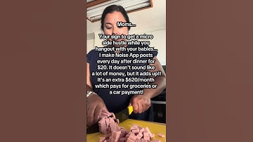 Noise app pay you to post! That’s it!  #sidegig #sidehustleideas #sidehustles #noise #bruhh