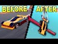 I Convert Hyper Cars Into Planes By Slapping Wings On Them! - Trailmakers Gameplay