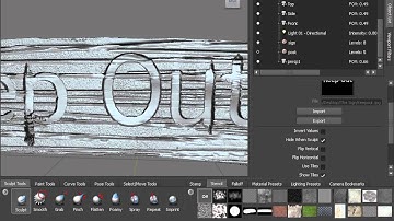 0109 Maya and Mudbox (Modeling II) Using a stencil