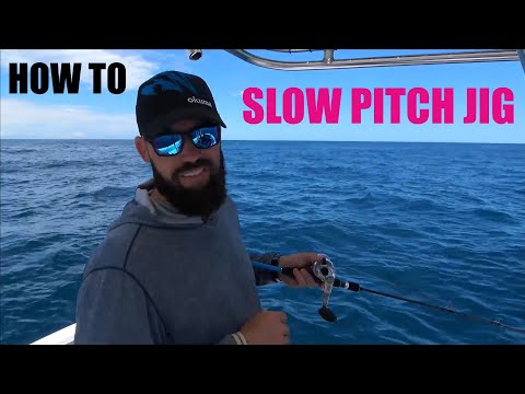 How to Slow Pitch Jig - Okuma Cavalla Lever Drag Overhead with Dean  Silvester 