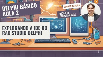 Delphi Básico - Aula 2 - Explorando a IDE do RAD Studio Delphi