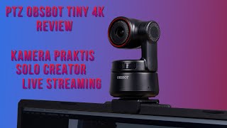 PTZ Webcam Obsbot Tiny 4K Review screenshot 3
