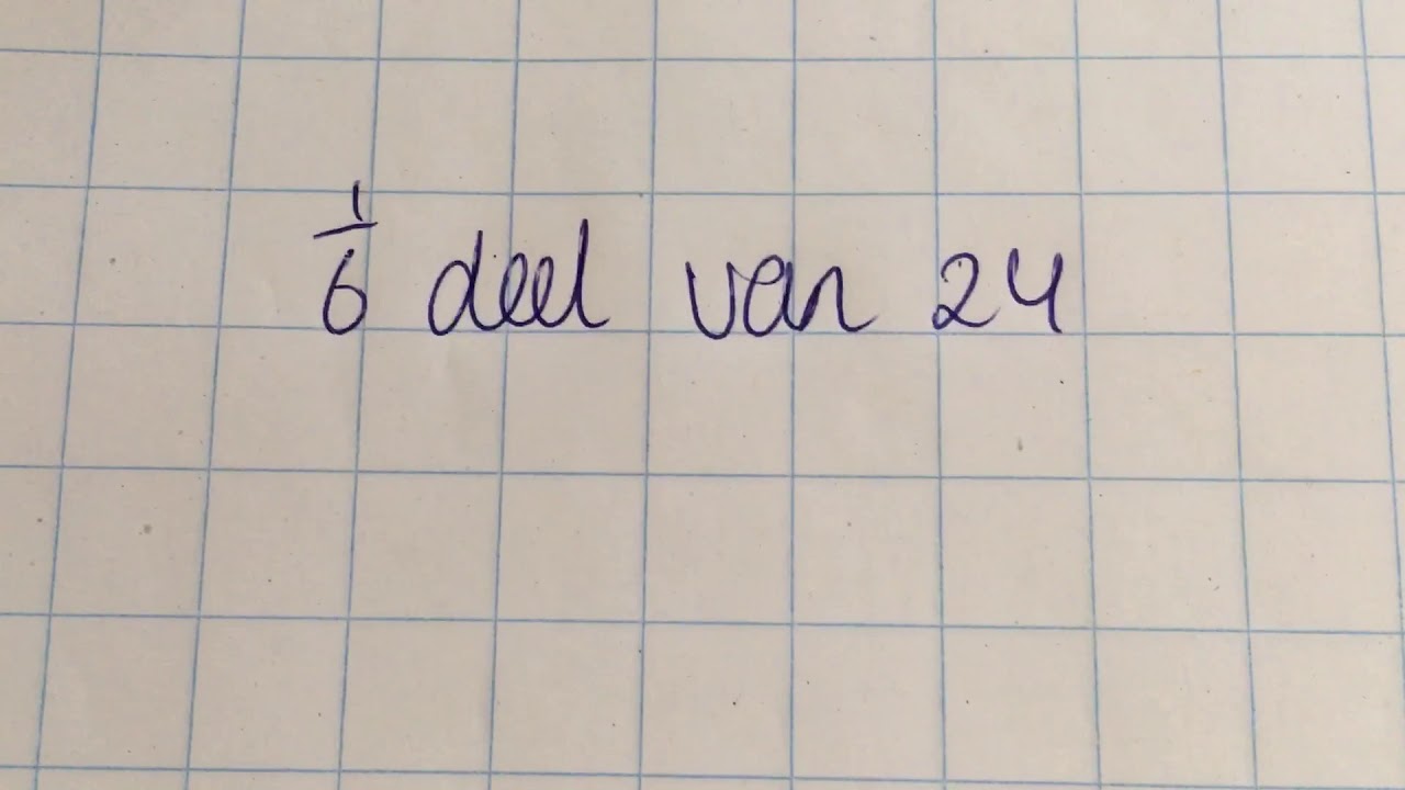 Deel van een hoeveelheid berekenen