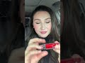 Holiday Red lip gloss Dior, on Olive skin