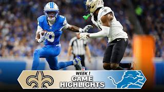 New Orleans Saints vs. Detroit Lions Game Highlights | NFL 2026 Season Week 1 screenshot 3