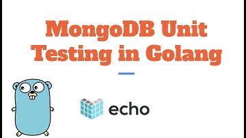 RESTful API in Golang using Echo - MongoDB Unit Testing in Golang