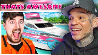 ZHC - I Surprised MrBeast With A Custom Boat! [reaction]