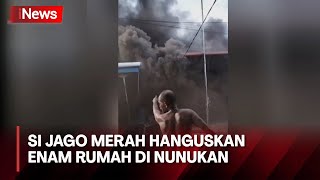 Kebakaran Hanguskan Enam Rumah di Nunukan, Kalimantan Utara