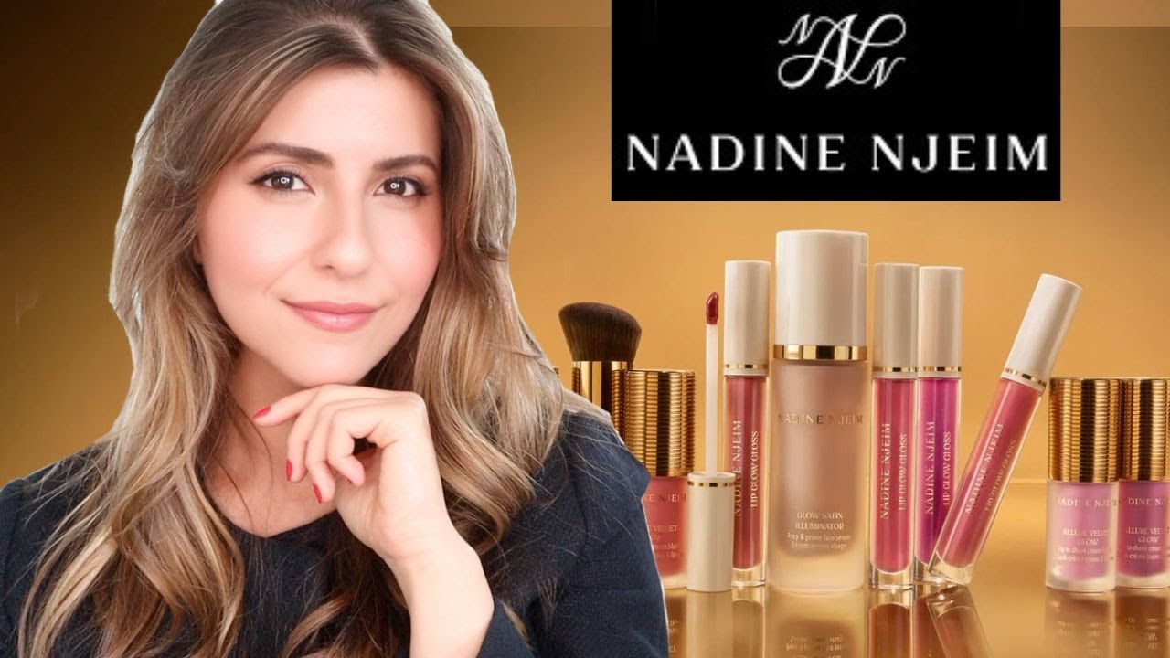 Nadine Njeim The Glow Collection Full Review  - جربت منتجات نادين نسيب نجيم للمكياج