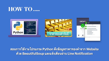 Python using Beautifulsoup | EP.3 สอนการใช้งาน Python ดึงข้อมูล Website แบบง่ายๆ (ใช้งานได้จริง)