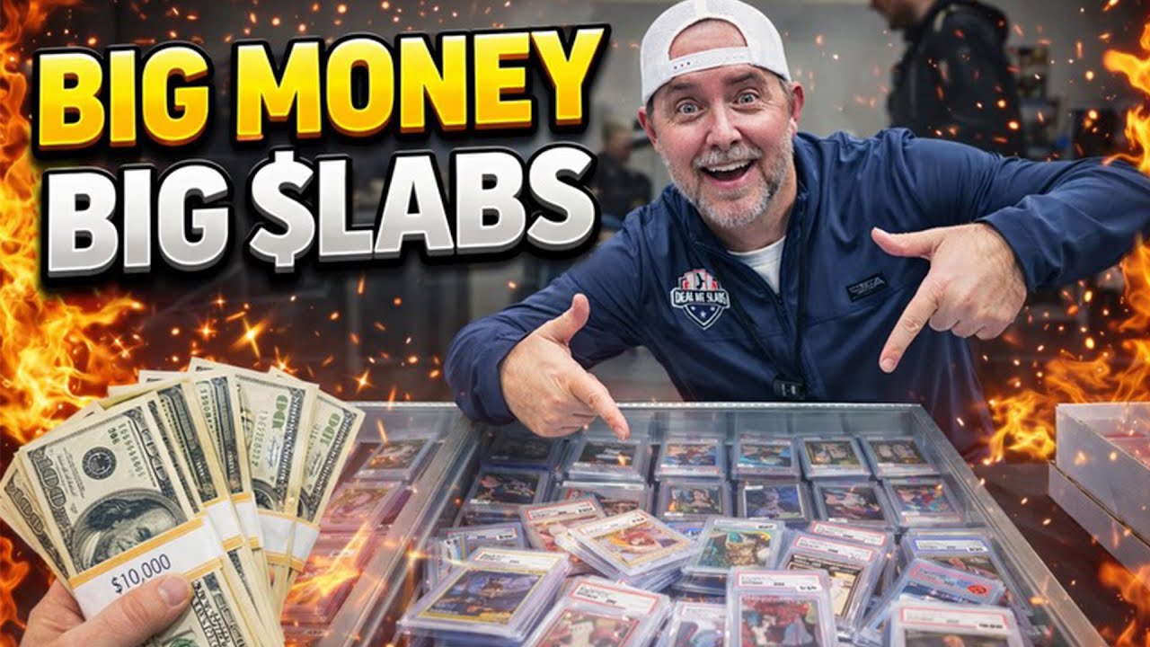 Big Money, Big Slabs! - Dallas Card Show DAYS 2 AND 3