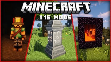 10 Great Mods for Minecraft 1.16!