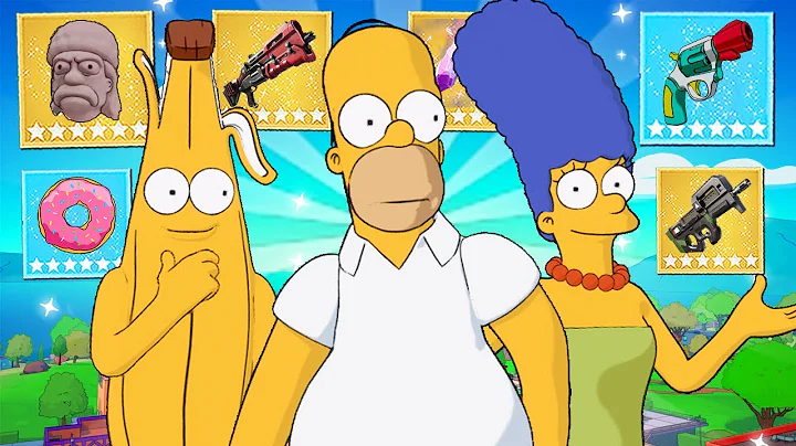 Everything *NEW* in Fortnite SIMPSONS